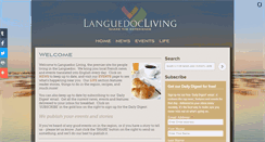 Desktop Screenshot of languedocliving.com